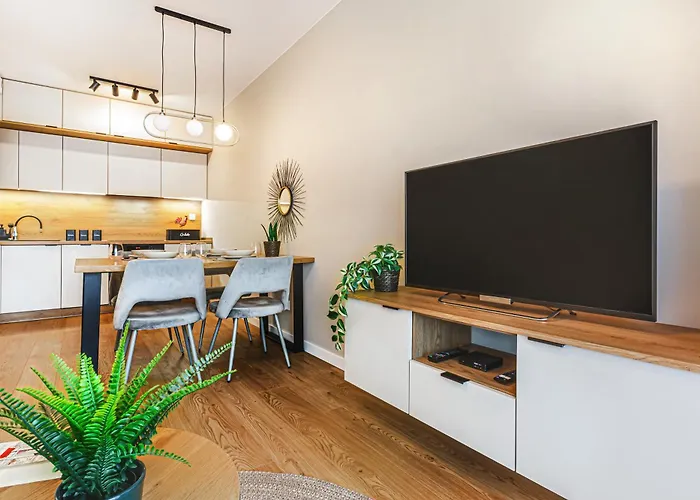 Appartement Komfortowy Z Balkonem I Parkingiem